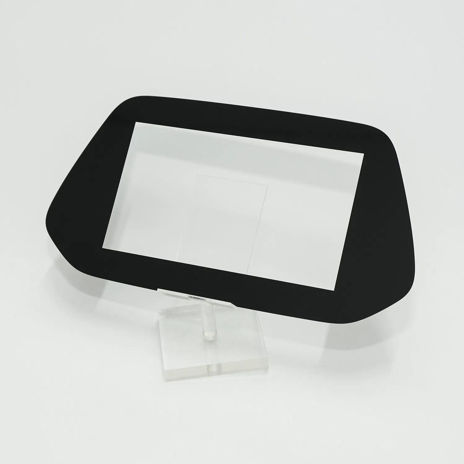 High Transmittance Anti Reflection Anti Glare Clear Vision Fine Polished Cover Glass for Auto Touch Panel