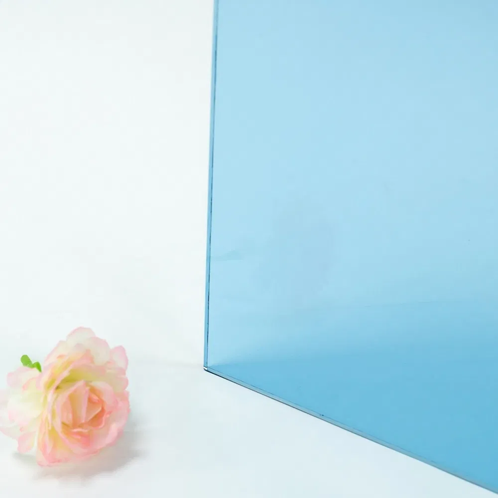 Reflective Glass Manufacturers 6mm Thickness Grey Reflective Glass for Door