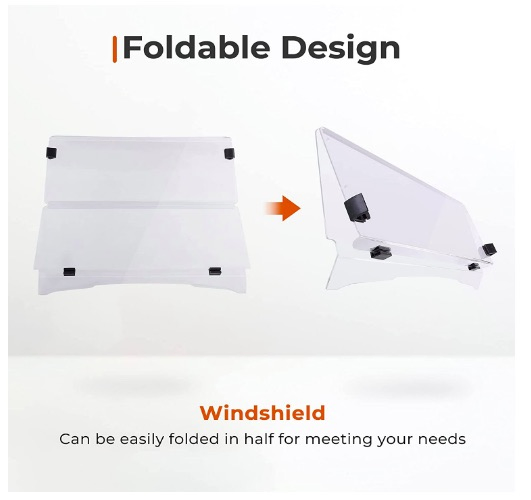 Golf Cart Windshield Fold Down for Convenience