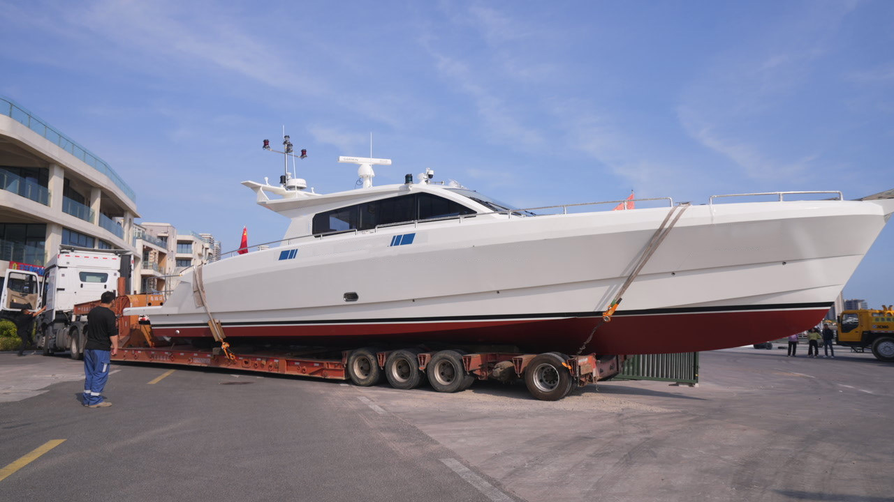 56 Feet Aluminum Alloy Party Yacht for Sightseeing and Fishing