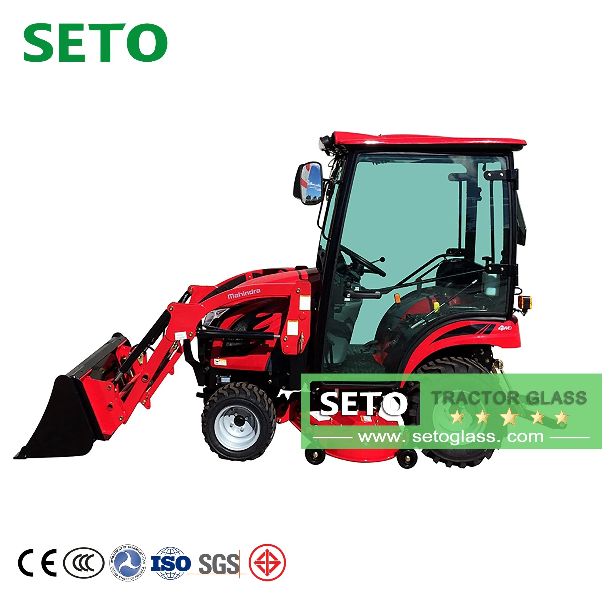 Tractor Glass/Front Windscreen/Tractor Laminated Tempered Glass/Windshields for Tractor