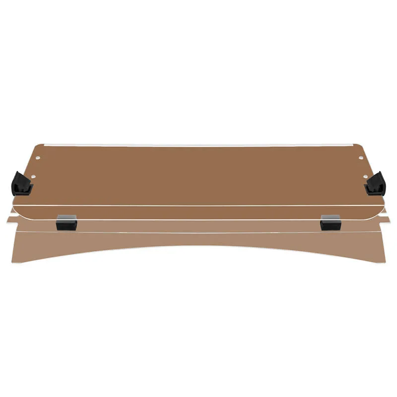 Tawny Fold Down Windshield