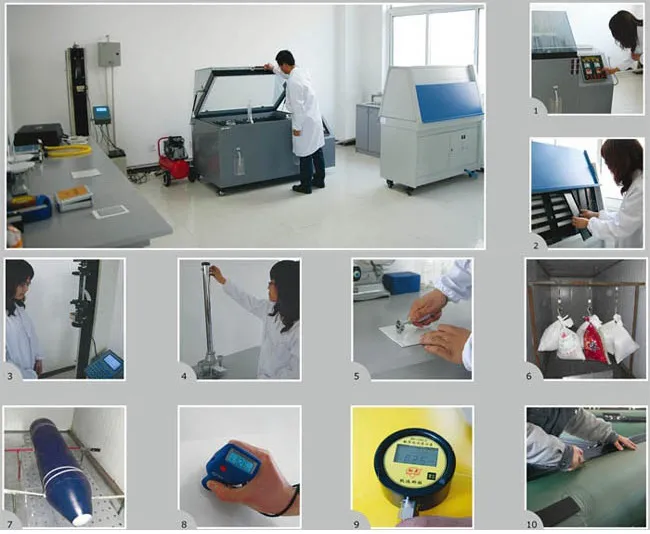 Fiberglass Inflatable Yacht Quality Control