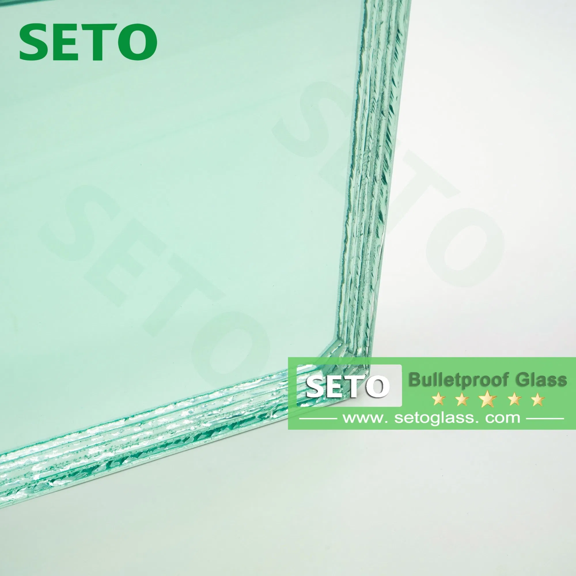 Bulletproof Explosion-Proof Glass Factory for Armored Vehicle Glass