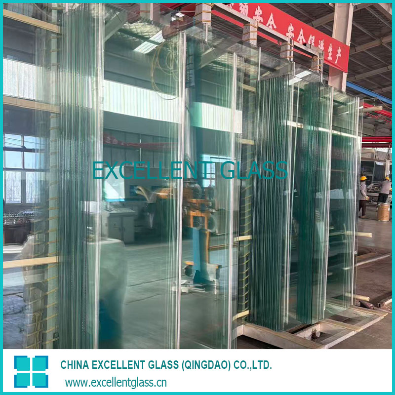 Laminated Glass/Clear/Ultra/Translucent/Frosted/White/Tempered/Toughened/Mirror/Acoustic/Color/Tinted/PVB/Sgp/Patterned//Decorative Glass