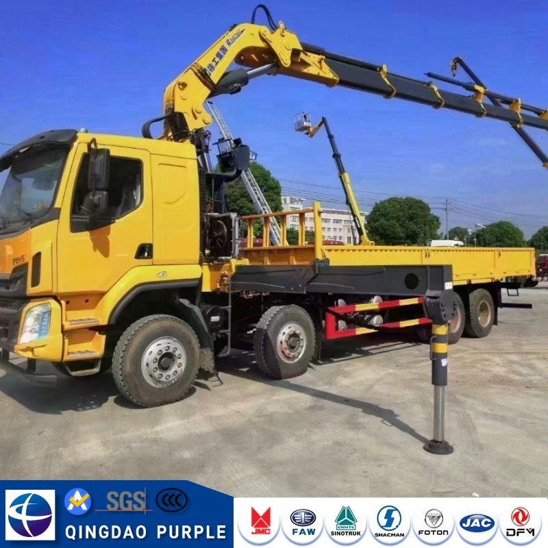 28-Ton Folding Arm Crane: Ideal for Heavy Lifting