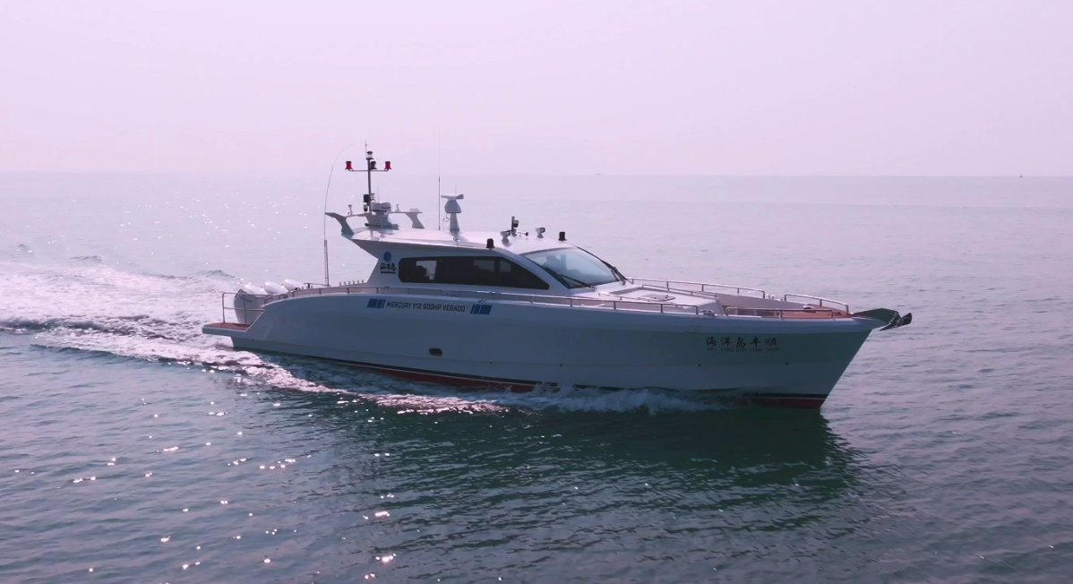 Luxury 17m Aluminum Business Yacht with Spacious Cabin2.
