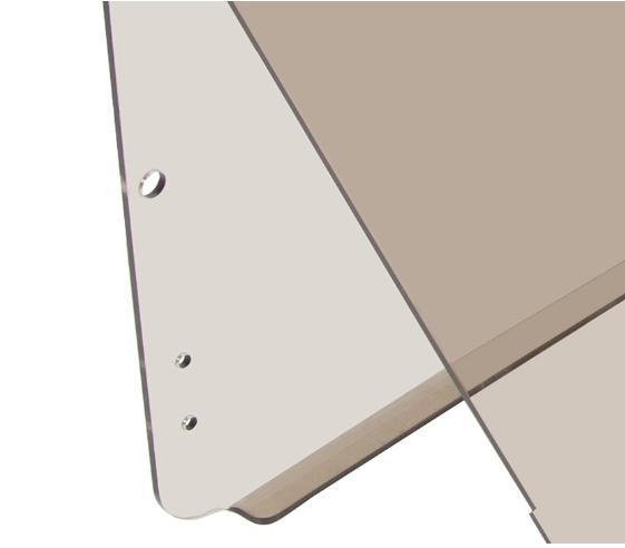 Ezgo Rxv 4mm Acrylic Golf Cart Windshield