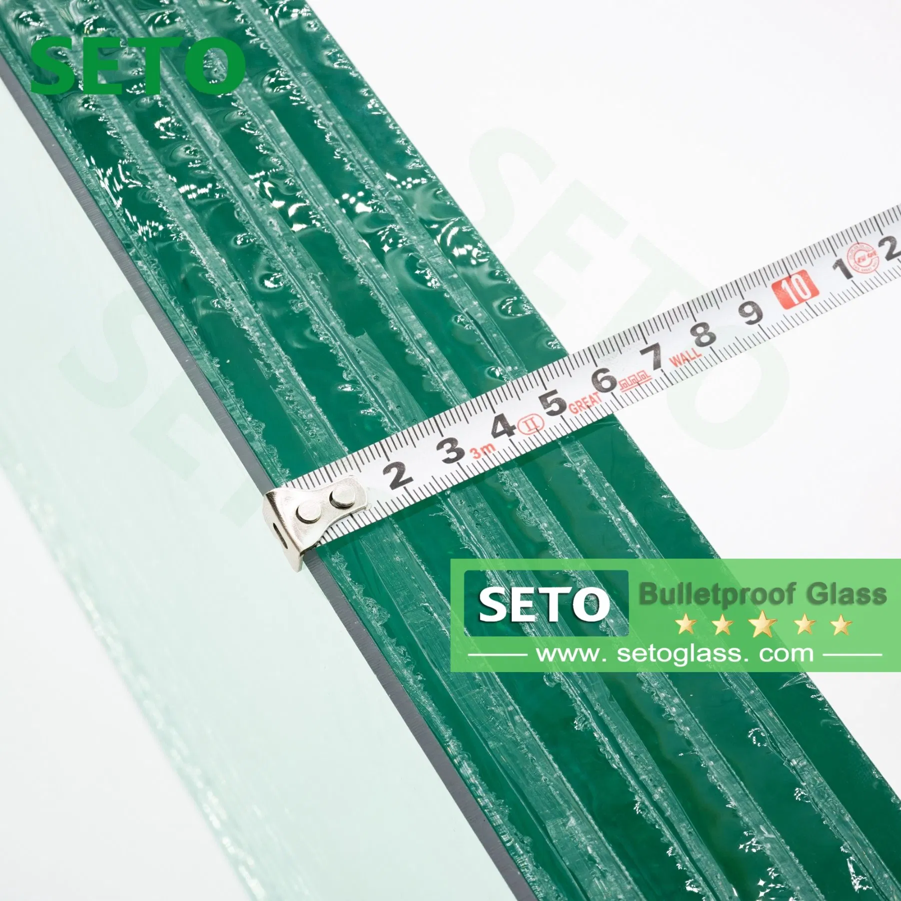 En1063 Br1-Br7 Bulletproof Glass Laminated Glass for Armored Vehicle Glass