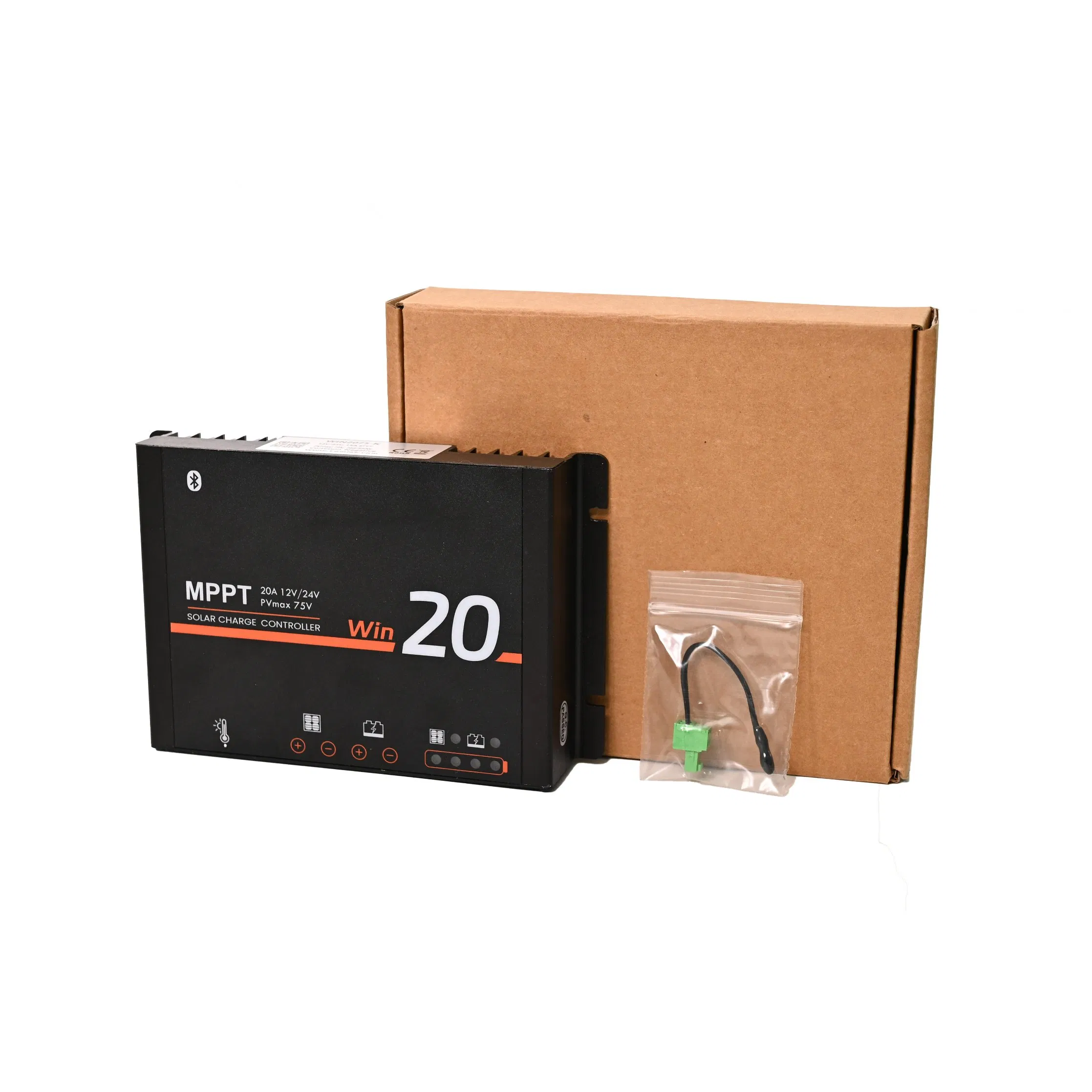 Solar Panel RoHS Solar Charger Regulator MPPT Charger RV Boat Car Camping 12V 24V 15A 20A 40A Caravan Marine All Battery