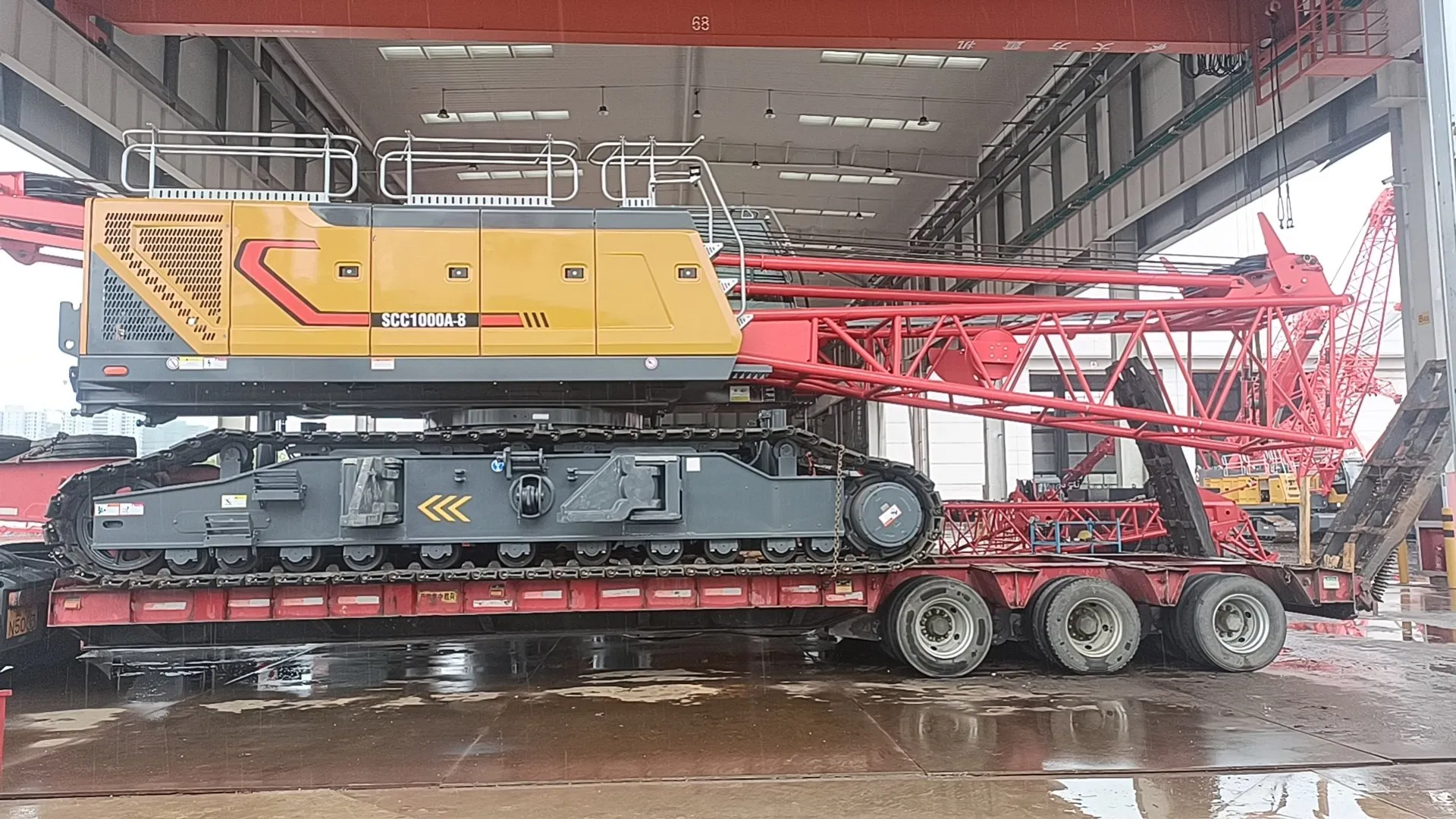 Factory Price Brand New Heavy-Duty 100ton Hydraulic Crawler Crane Scc1000A-8 with Longest Boom 57m