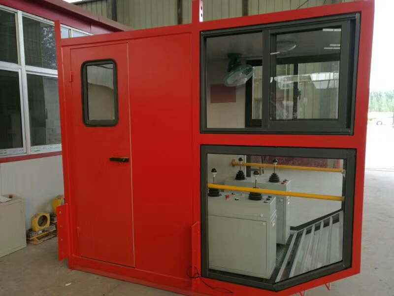 Workshop Crane Operator Cabin Heavy Duty Crane Cabin Room with Air Conditioner