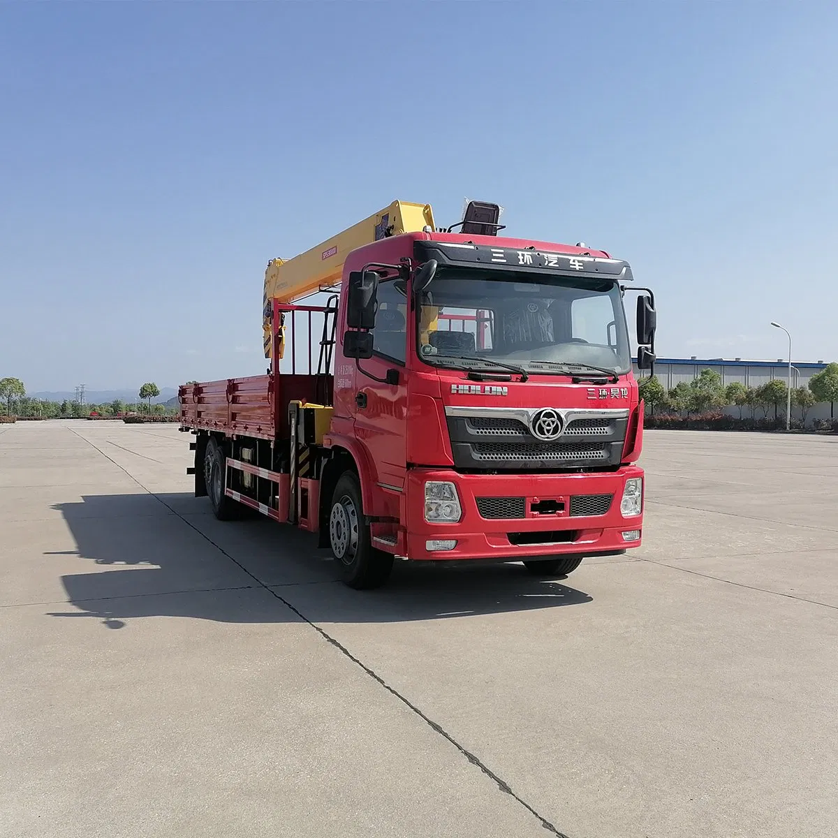 Tri-Ring 25ton Heavy-Duty Truck Mounted Crane 6X2 Heavy-Duty Truck Mounted Crane Transport Vehicle