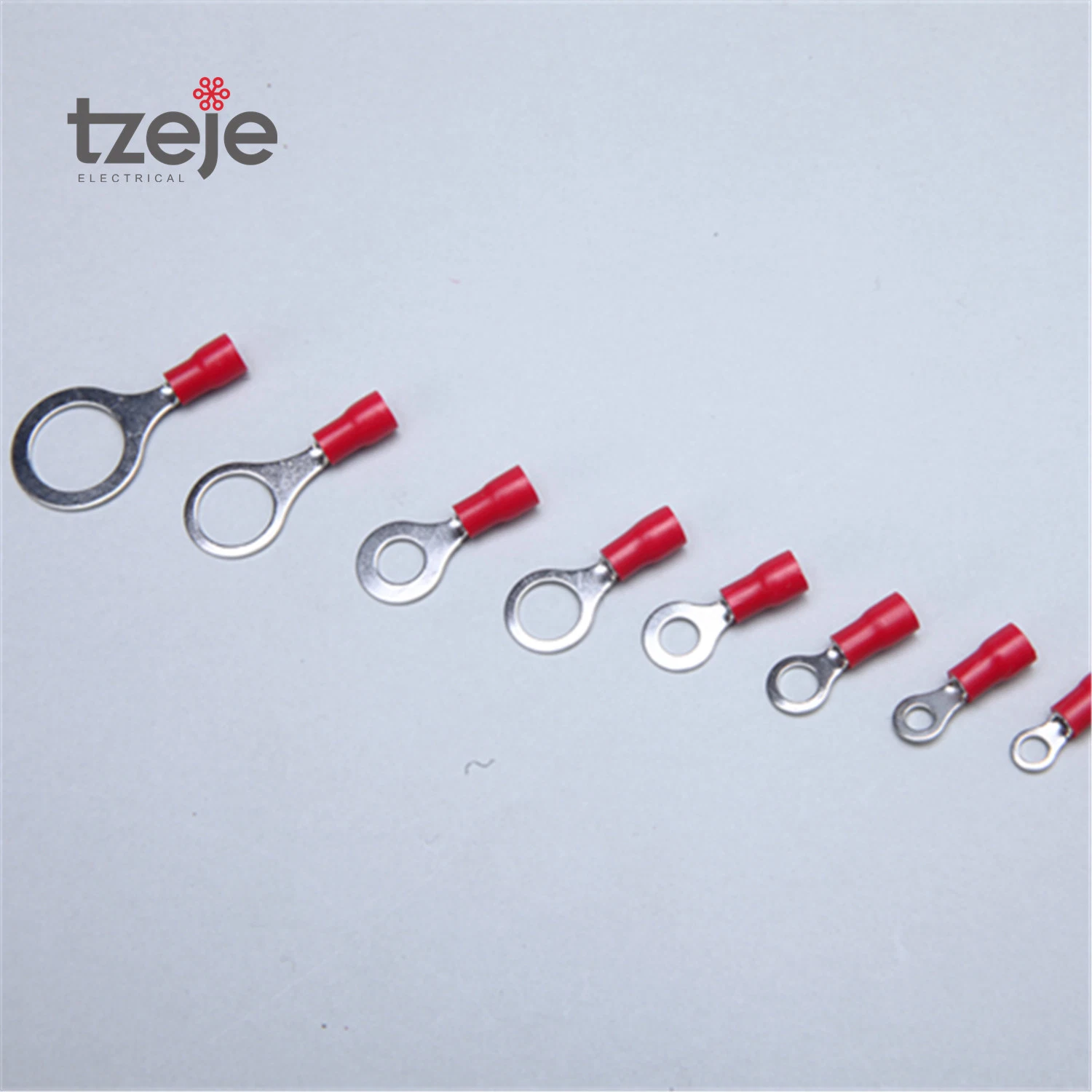 RV Round Type Terminal Wire Connector Copper Lugs 0.5-1.5mm