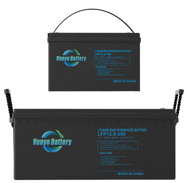Vanyo CE Un38.8 30 Years Factory 12V 24V 50ah 100ah 150ah 200ah LiFePO4 Battery LFP Lithium Battery Pack RV/Golf Cart/Yacht/Marine Solar Energy Storage Battery