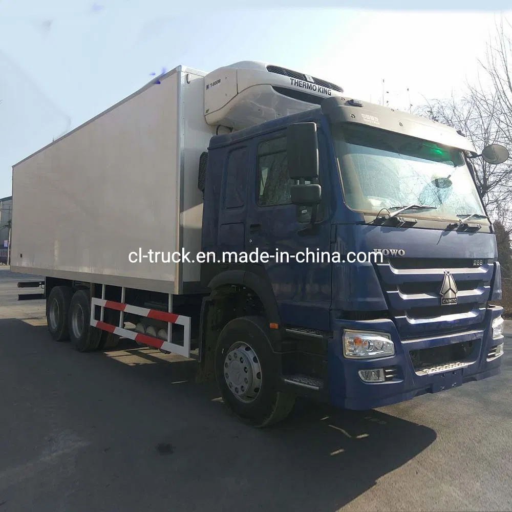 Good Quality HOWO 10 Wheels 6X4 Heavy Duty 20tons 30tons Refrigerator Trucks