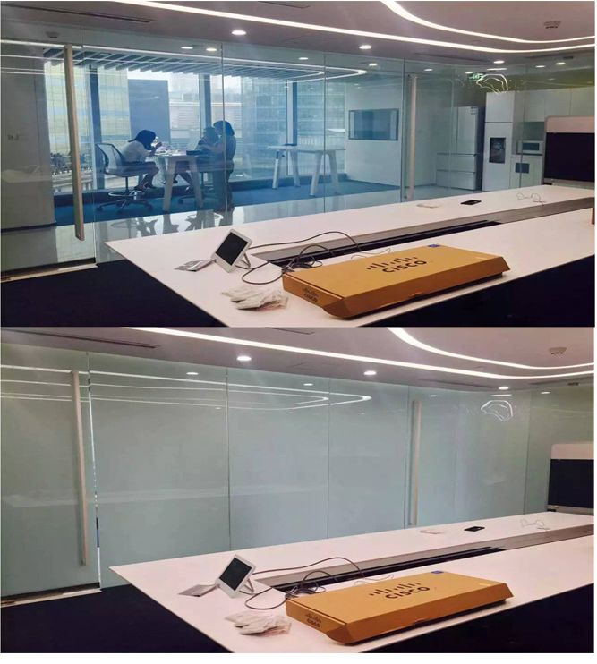 Chinese Factory Electric Dimming Smart Pldc Film Switchable Privacy Glass for Building/Hotel/Bathroom/Office