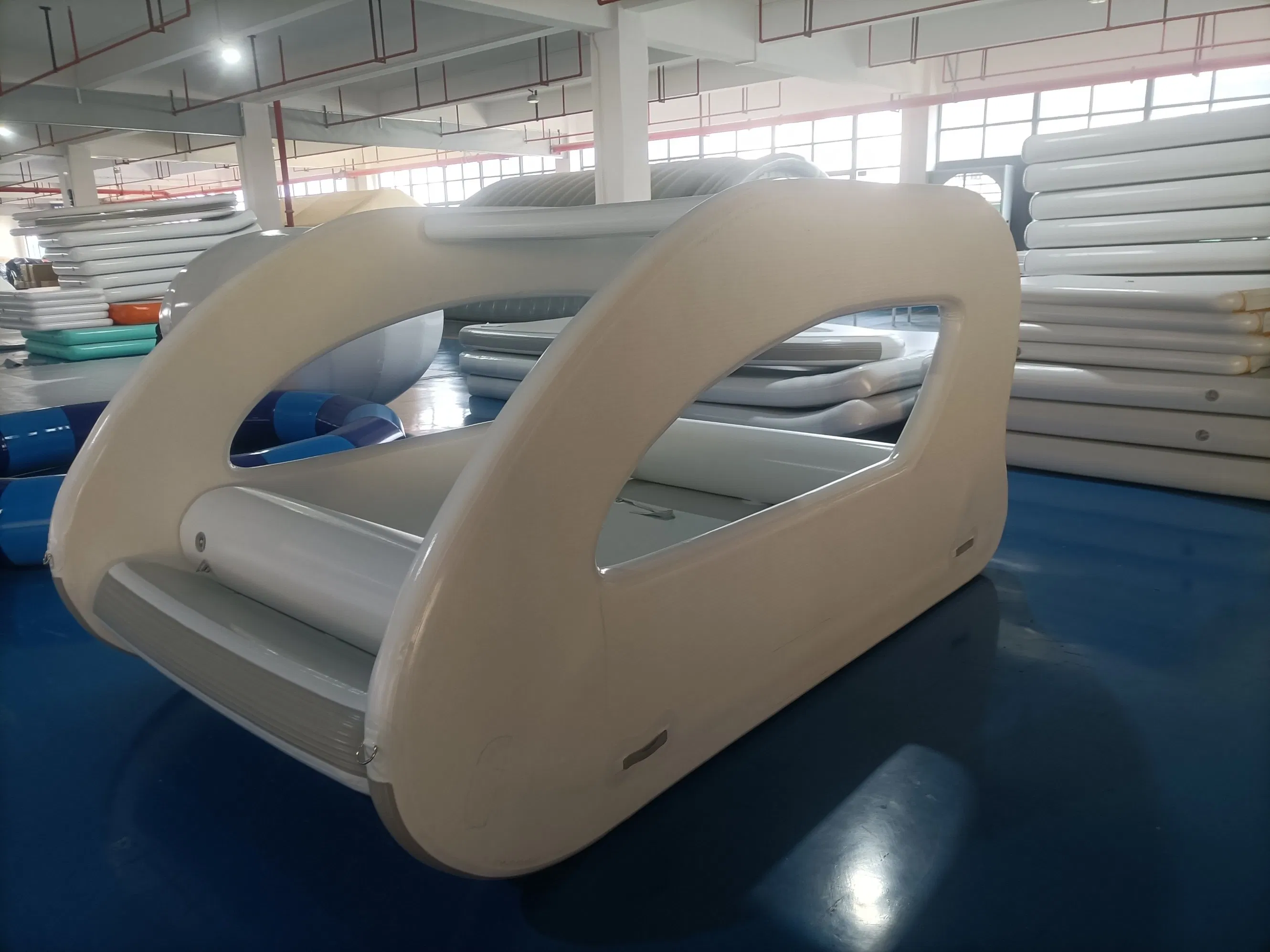 Hot Sale Popular Floating Inflatable Electric Yacht Boat