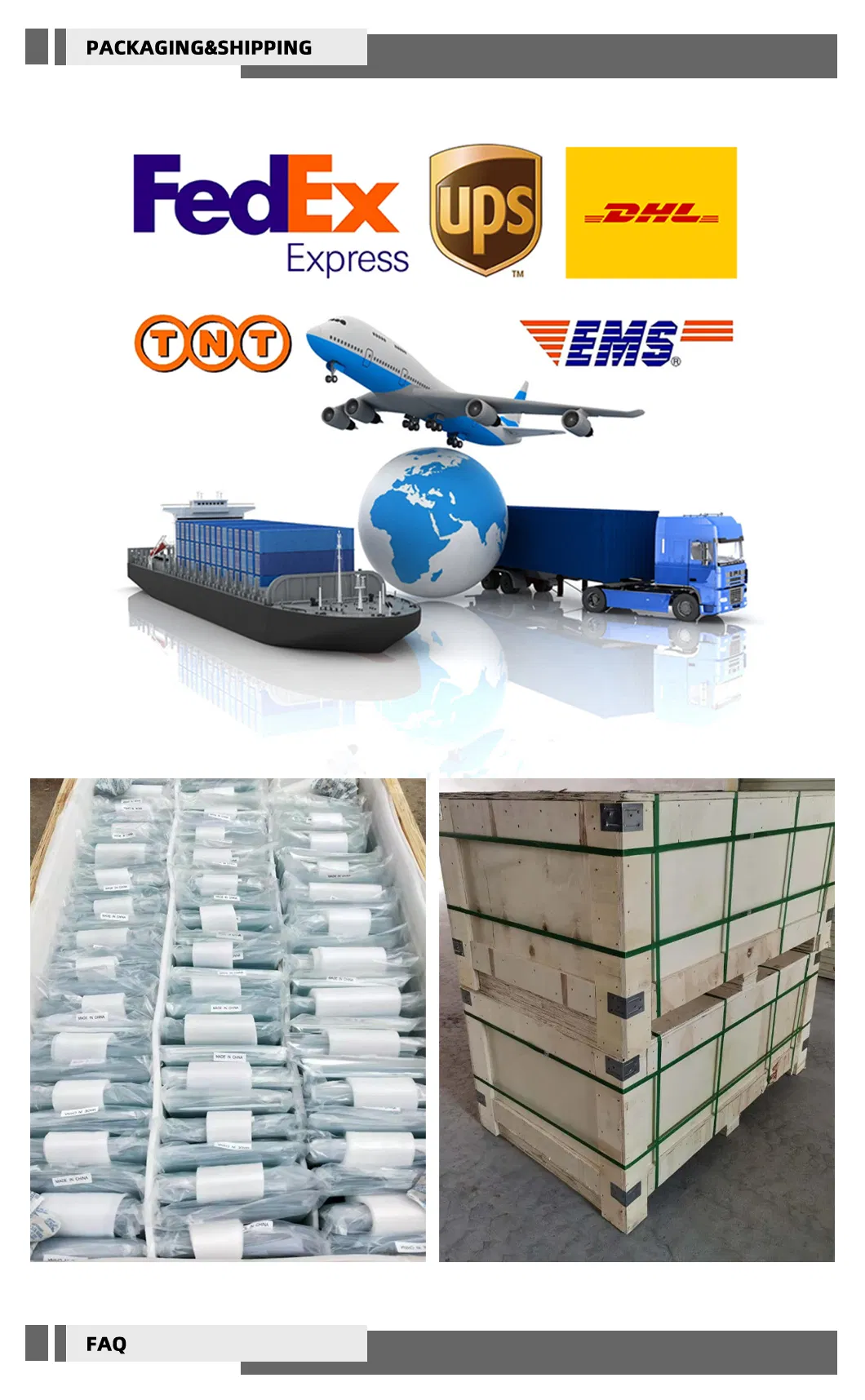 Packaging and Shipping