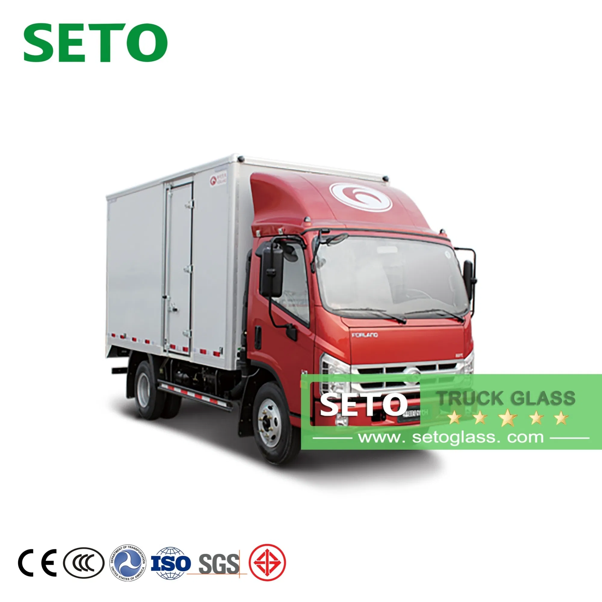 Tempered Side Window Glass for Daf Xf Series ECE DOT ISO Certificated