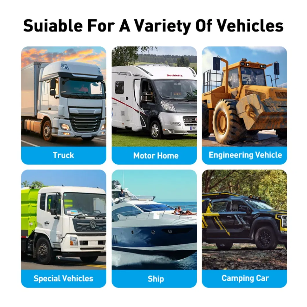 Competitive Price 12V 24V Low Noise Energy-Saving Rooftop Parking Truck RV Air Conditioner