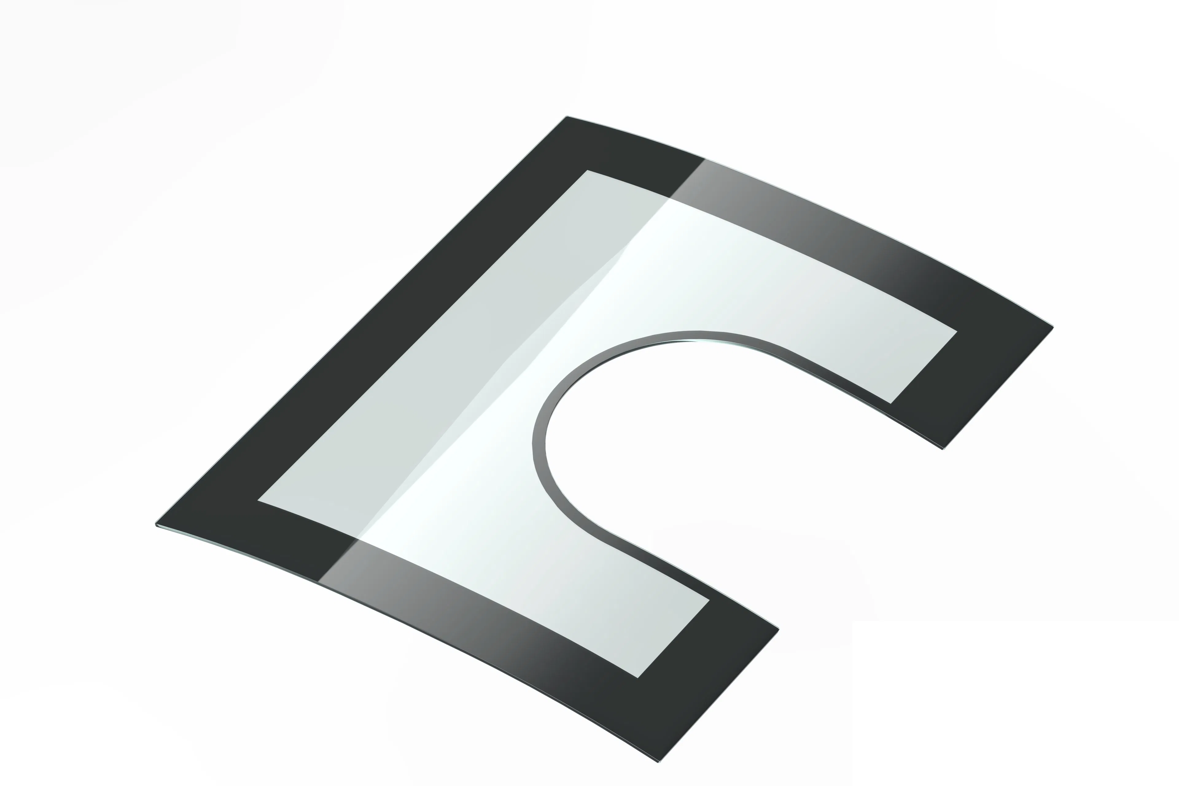 AG Anti-Glare Tempered Glass Cover for Outdoor Touch Screen Protective Glass