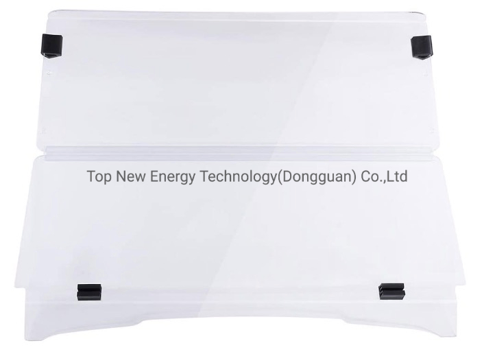 Folding Acrylic Clear Golf Cart Windshield for Club Car