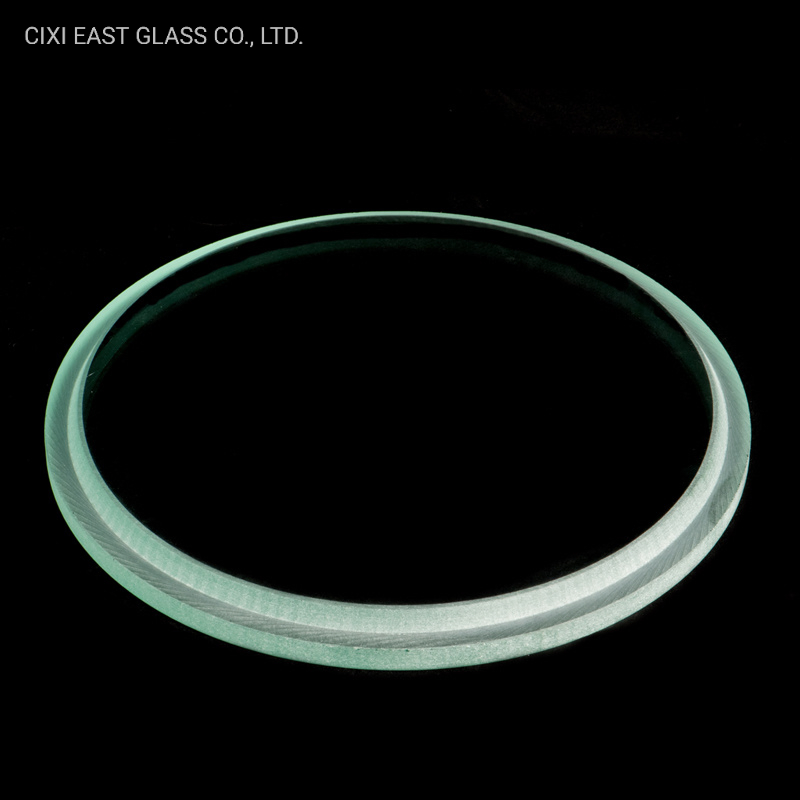 Round Transparent Tempered Step Lighting Glass