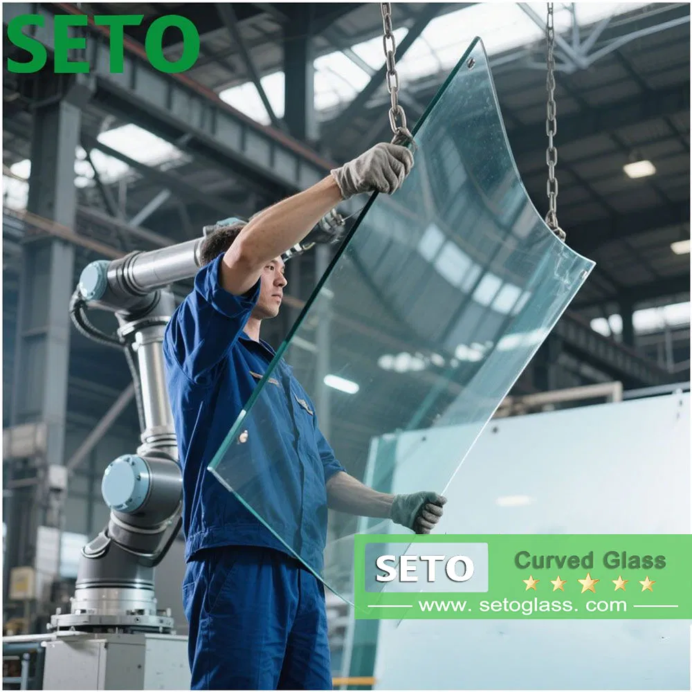 Factory Price Custom Curved Tempered Glass Hot Bent Single Double Curved Glass