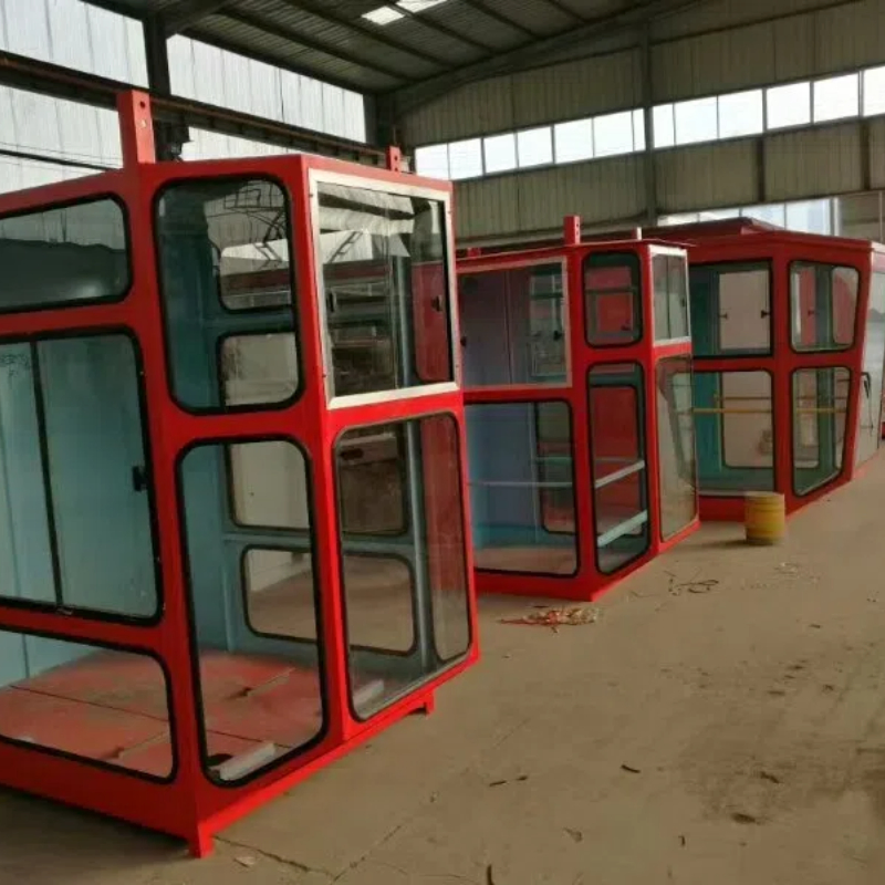 Workshop Crane Operator Cabin Heavy Duty Crane Cabin Room with Air Conditioner