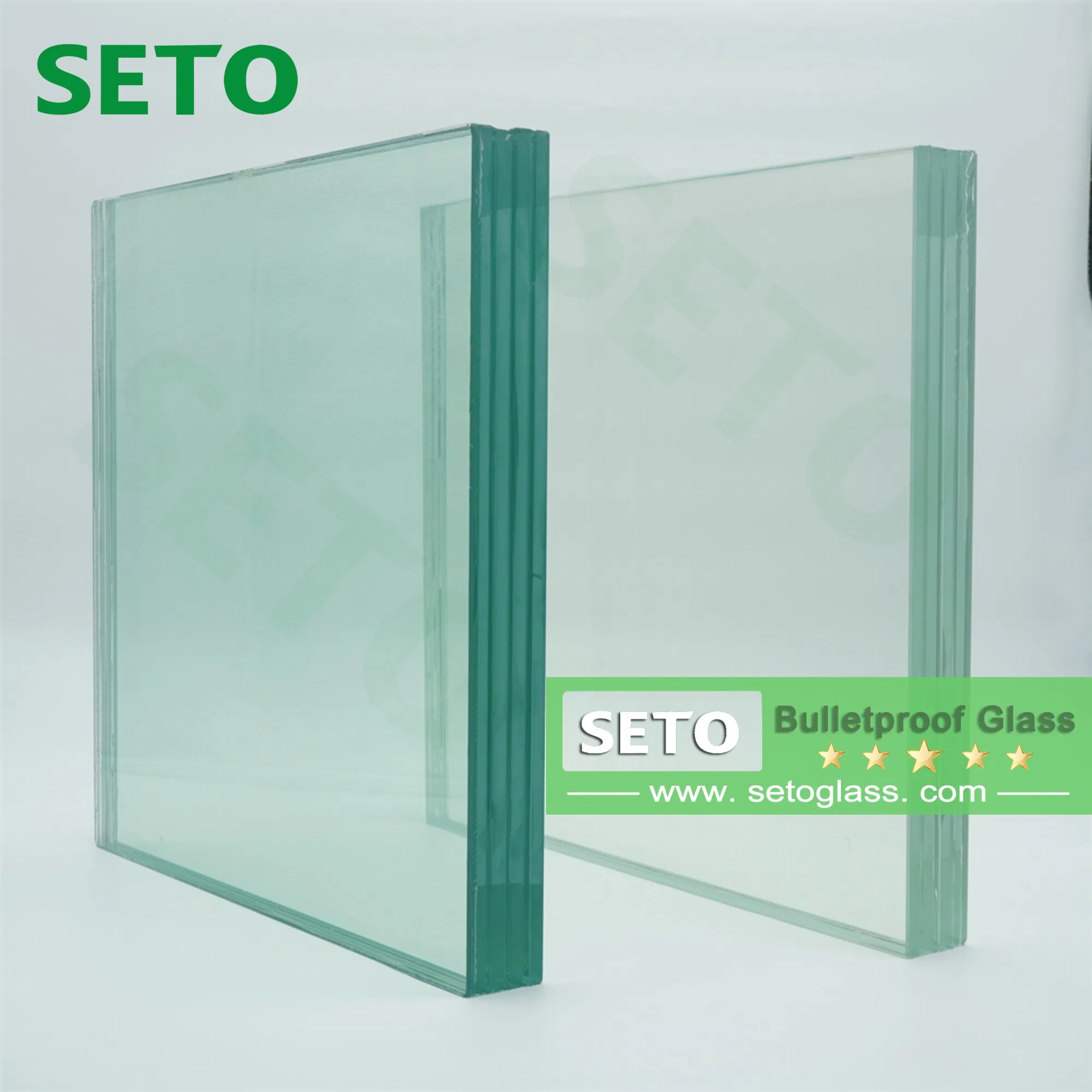 Factory Price Armored Vehicle Bulletproof Glass Laminated Glass