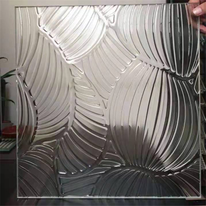 Customized Hot Melt Cast Tempered Glass Art Decorative Fusing Glass