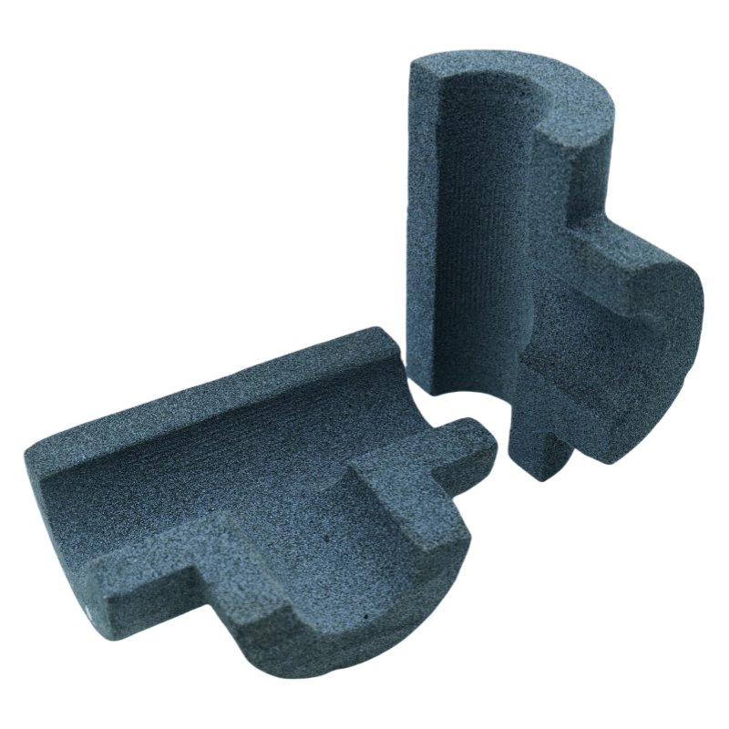 Square Shape Foam Glass Plastic Insulation Material Straight Pipe Heat Insulation Sheet