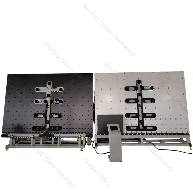 Servo Drive Vertical Glass Loading Unloading Equipment for Double Glazing Units