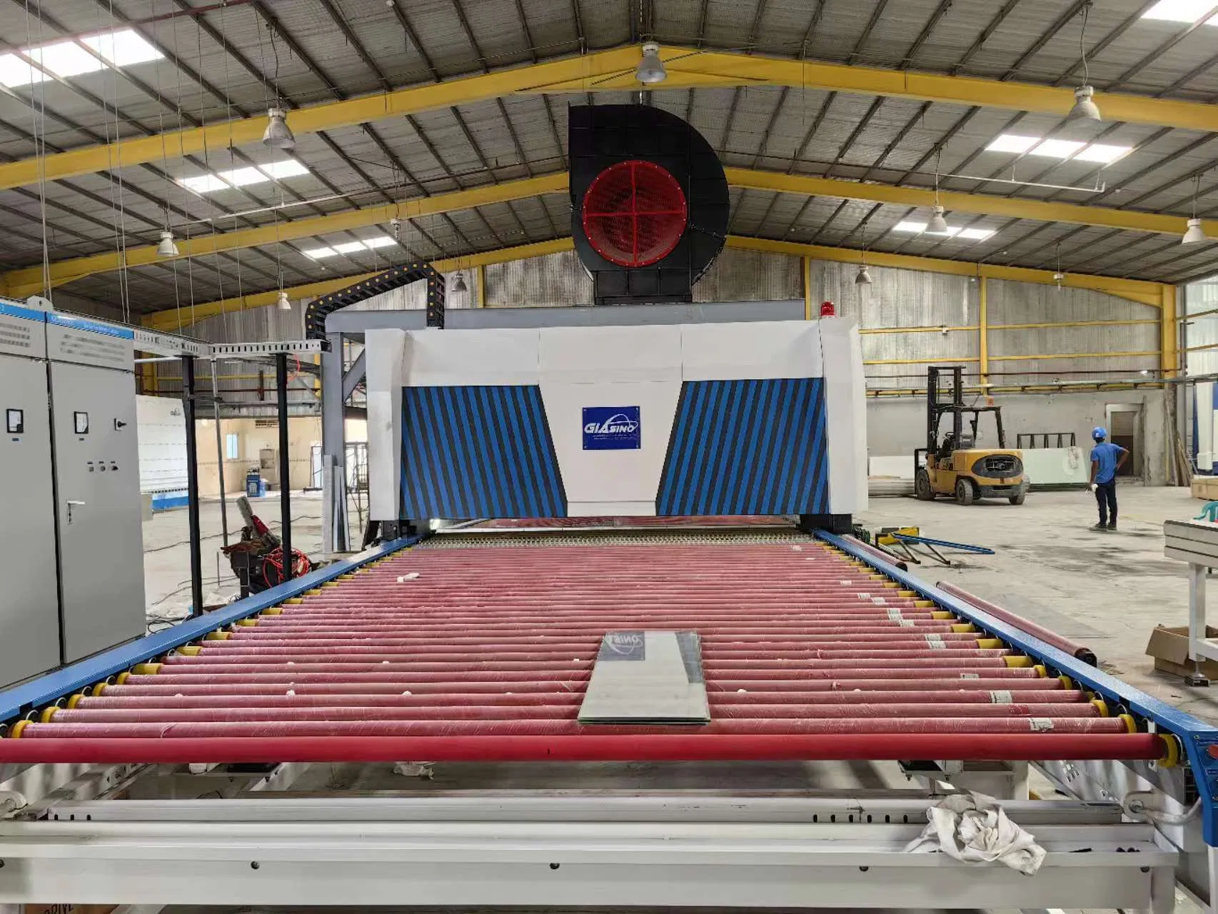 Flat and Bending Glass Tempering Machine with Low E