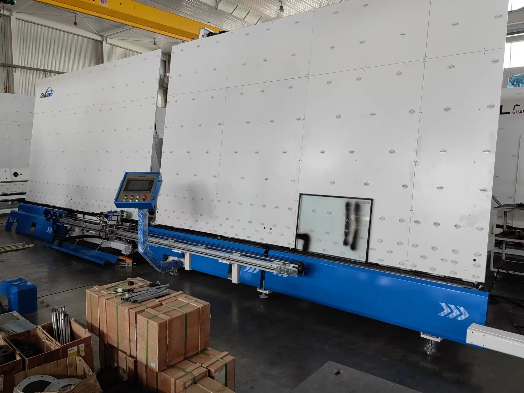 Automatic Vertical CNC Insulating Glass Sealing Robot for Double Glazing Glass Processing