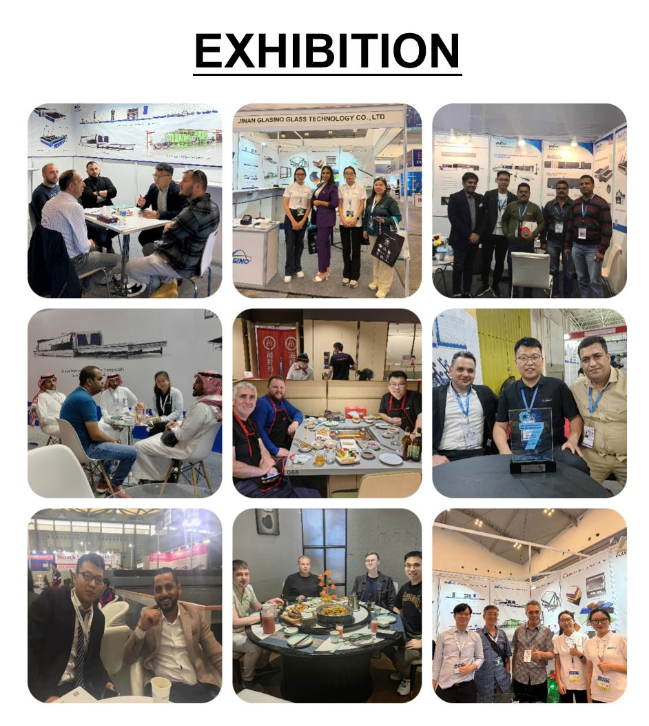 High Precision Automatic Glass Cutting Line with Auto Glass Loading Auto Cutting