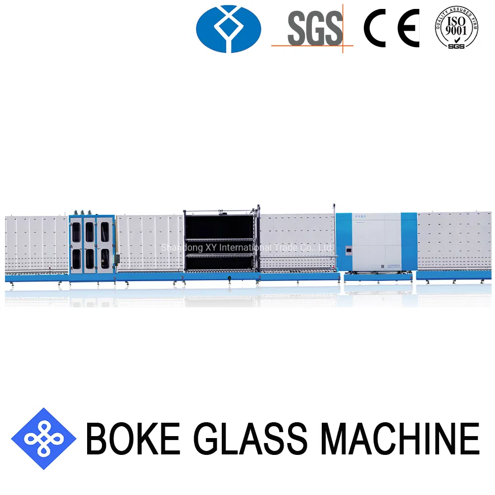 Automatic Assembly Panel Press Insulating Glass Machine with Glass Washing Machine