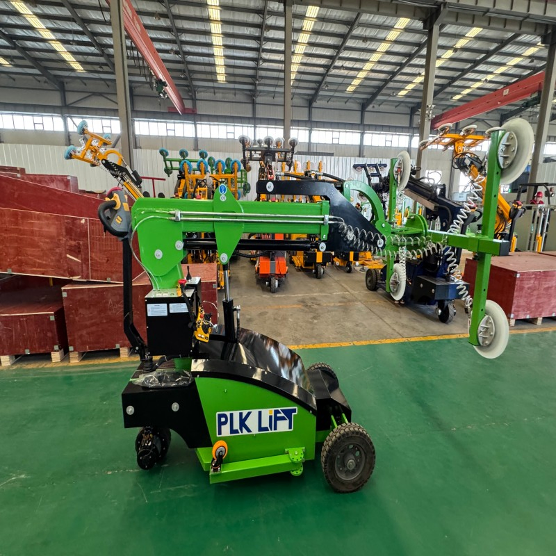 Heavy-Duty Glass Suction Mobile Cart, Essential for Factory Workshop Glass Handling