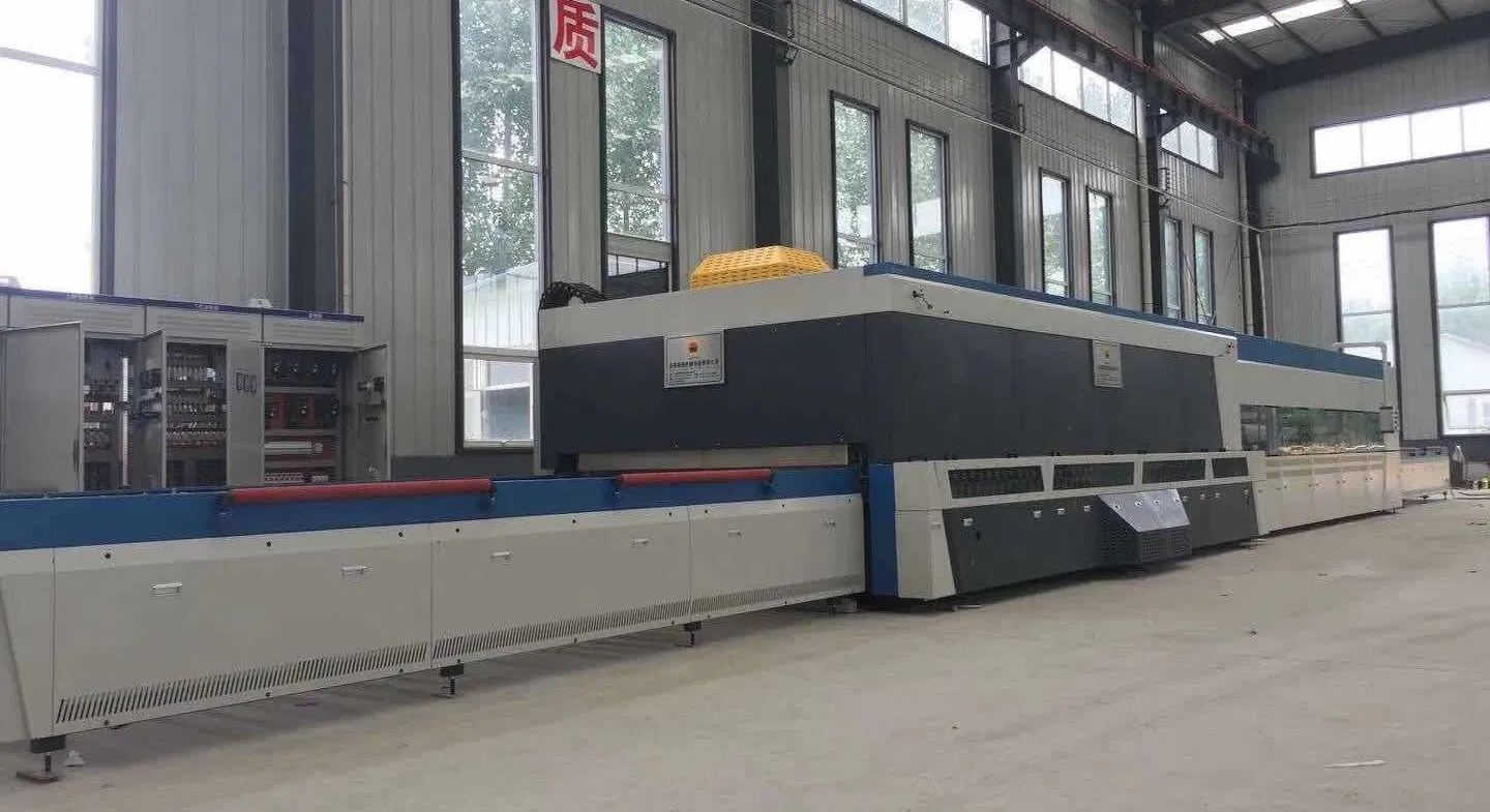 Glass Processing Machinery Flat Horizontal Bending Glass Tempering Furnace Glass Oven