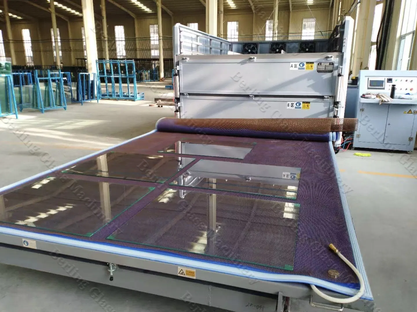 Precise Glass Laminating Machinery for EVA Films with Silicone Bag Teflonn Mesh