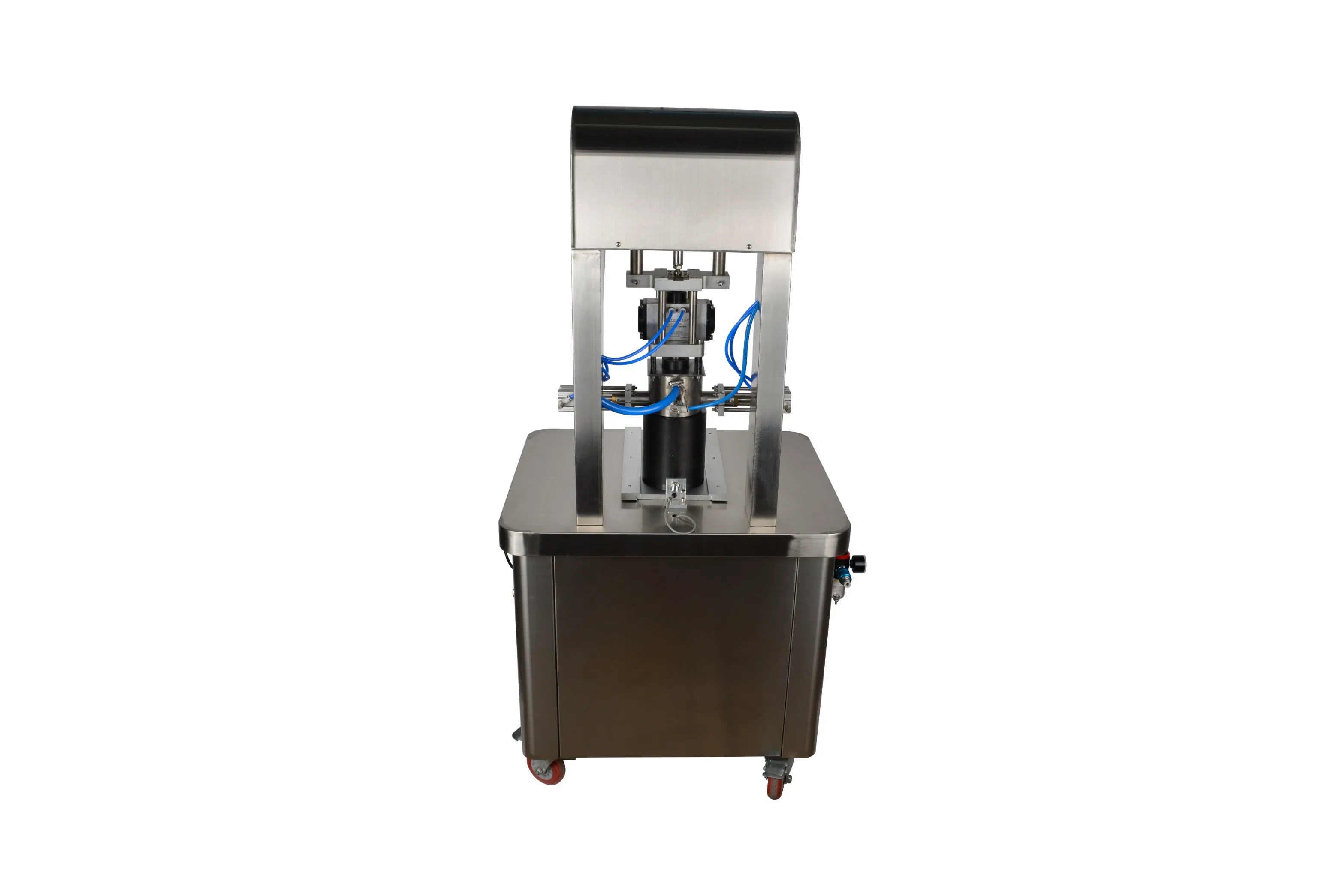 Bzx-65-4 Semi Automatic Pneumatic Sealer Equipment Twist off Glass Jar Vacuum Capping Machines for Scew Cap