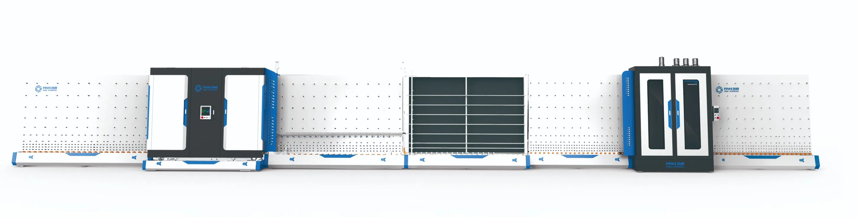 Automatic Insulating Double Glazing Ig Unit Vertical Glass Washing Machine Argon Gas Filling Igu Line