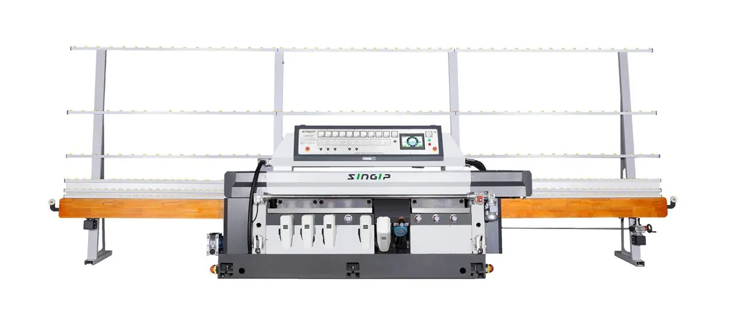 10 Grinding Heads Automatic Intelligent Glass Edge Processing Machine