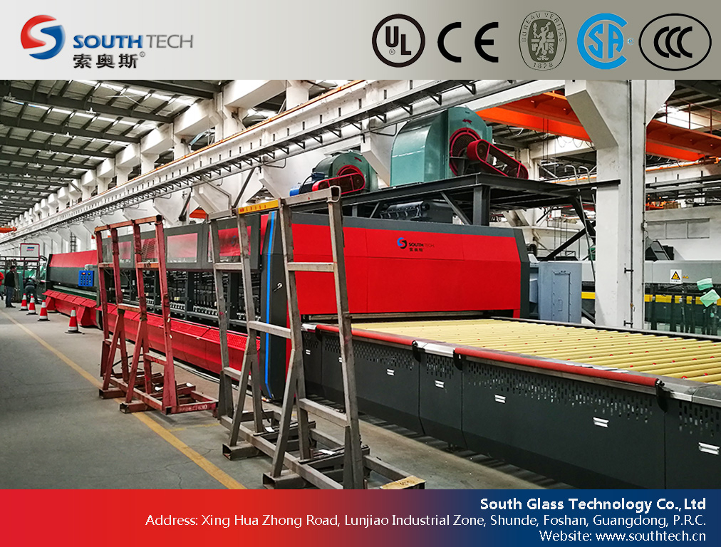 Southtech Double Heating Chambers Flat Tempered Glass Production Line (TPG-2)