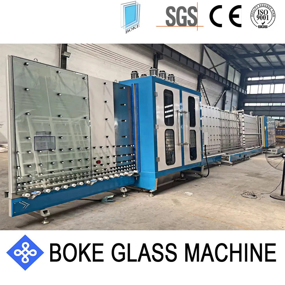 Boke Insulating Glass Production Line Machine with Argon Gas Filling Function on Line Igu Double Glazing Glass Flat Glass Making