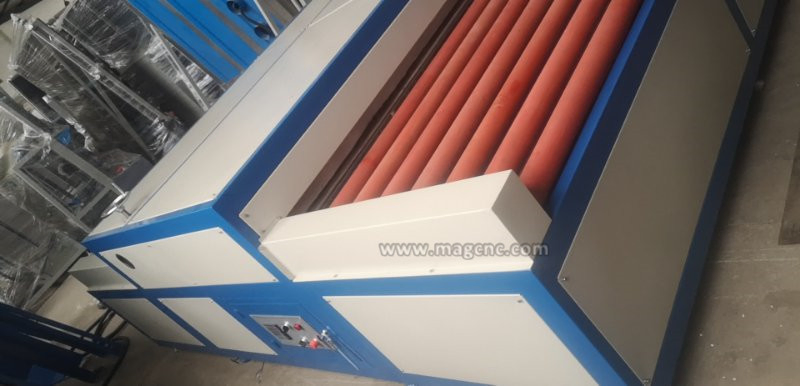 Automatic Horizontal Hot Roller Press Machinery Insulating Glass Production Line