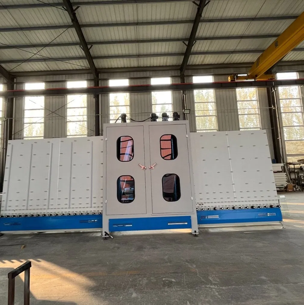 Automatic Vertical Insulating Glass Processing Line Insulated Glass Washing Drying Machine