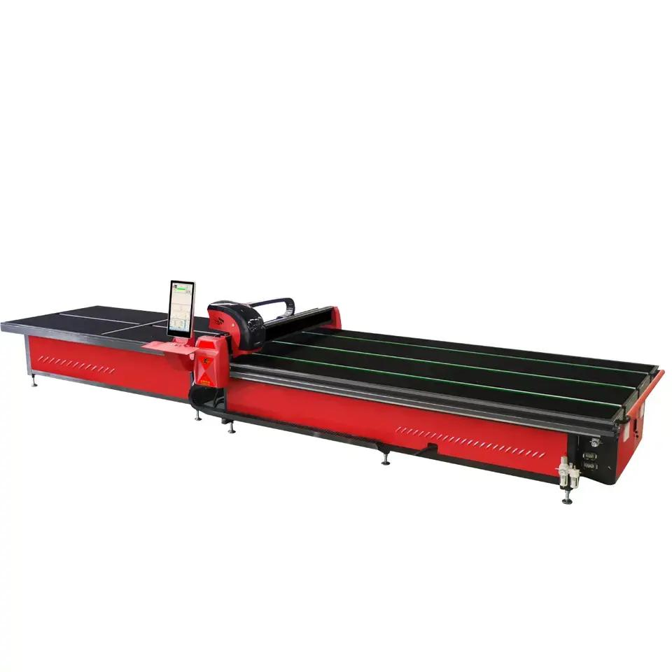 Air Floating Load Cut Breaking Table Automatic Electric CNC Mirror Glass Cutting Machine