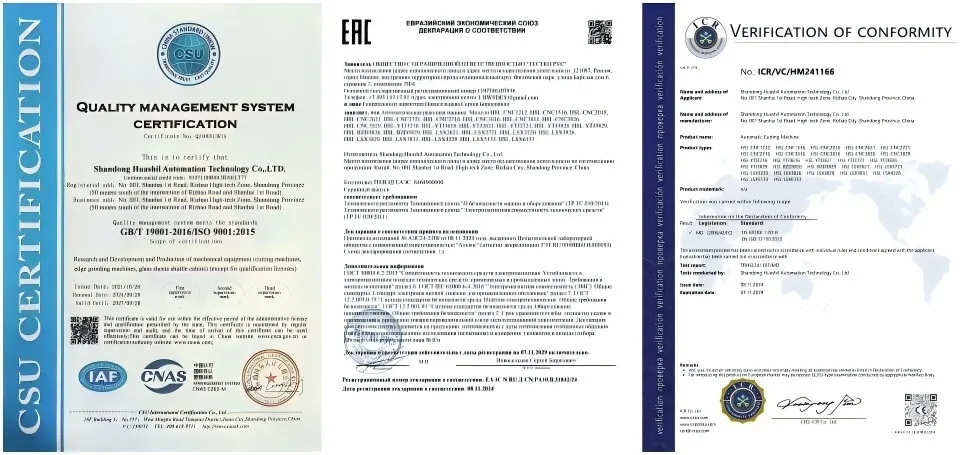 Certifications